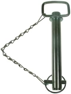 Heavy Duty Hitch Pin – Black Steel – 25mm x 165mm Length