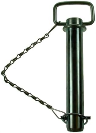 Heavy Duty Hitch Pin – Black Steel – 25mm x 165mm Length