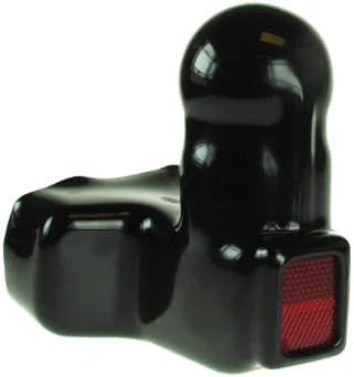 Long Reach Towball Boot Cover with Reflector – Black PVC Cap