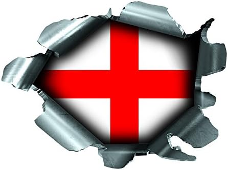 Speed Demons Flag Sticker – Self Adhesive Graphic-England-Standard