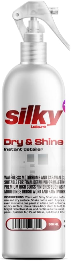 Silky Dry Pro Plus Waterless Cleaner & Detailer – 500ml