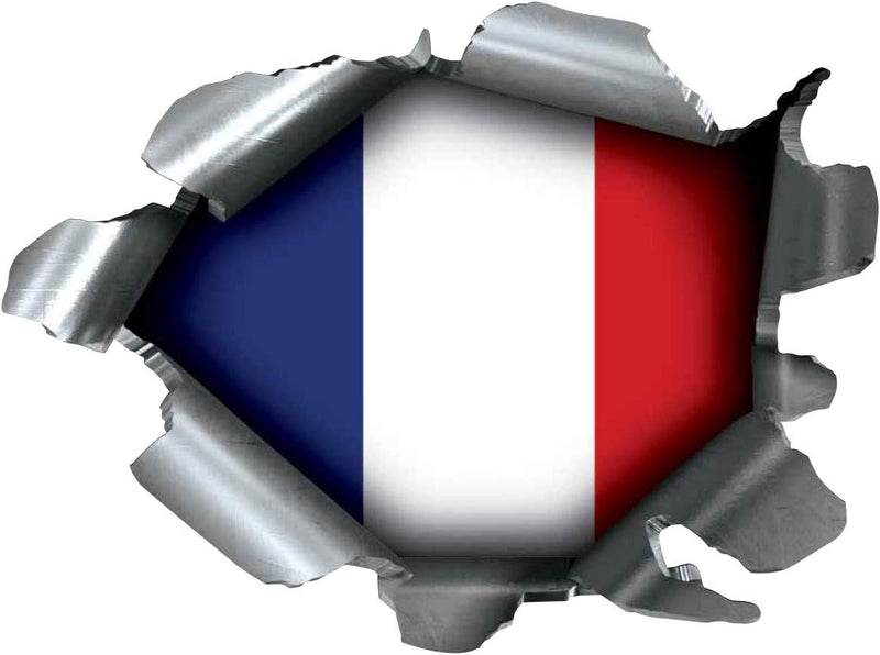 Speed Demons Flag Sticker – Self Adhesive Graphic-France-Standard