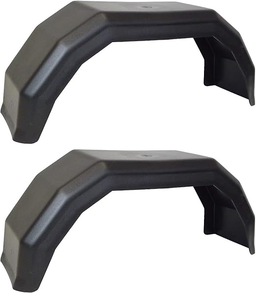 Trailer Plastic Mudguards – Pair (2x) Heavy Duty-MP265 – 490x140x200 (8" Wheels)