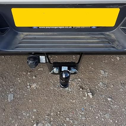 50mm Ball & Pin Hitch – Heavy Duty Towball Assembly-Black
