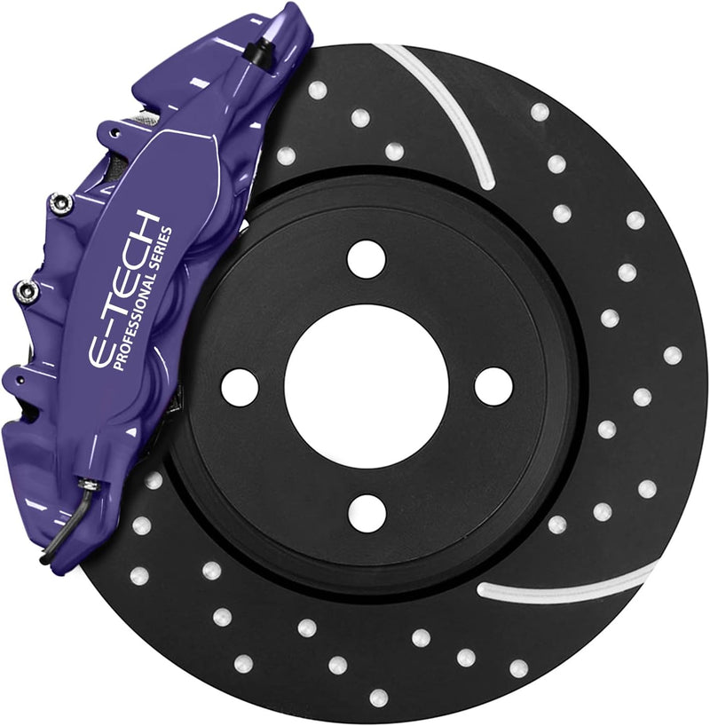 E‑Tech Brake Caliper Paint Kit – Professional High Temperature 220°C-Violet
