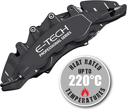 E‑Tech Brake Caliper Paint Kit – Professional High Temperature 220°C-Graphite