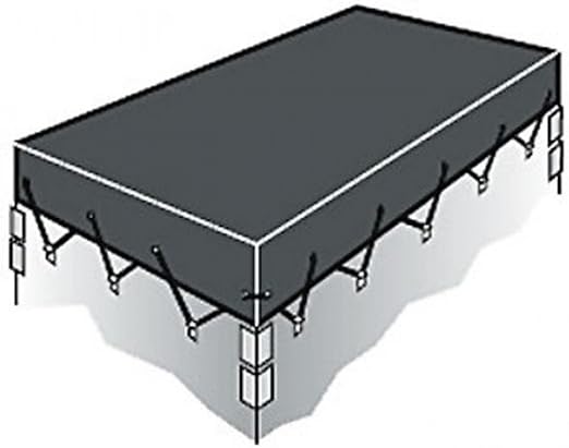 Heavy Duty Waterproof Trailer Cover – Elasticated Secure Fit-6 x 4ft (183 x 122cm)
