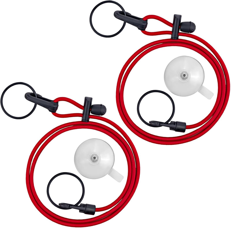 Trade Plate Hi‑Vis Adjustable Cord Kit – Front & Rear Set