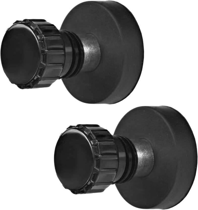 Magnetic Trade Plate Holder Kit for Rear of Car, Van & Other Vehicles. Rubber Coated Magnets with Scratch-free Application & Thumb-Friendly Screws, Covers & Nylon Washers.
