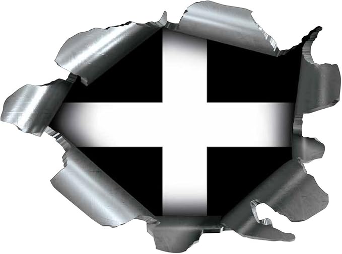 Speed Demons Flag Sticker – Self Adhesive Graphic-Cornwall-Standard