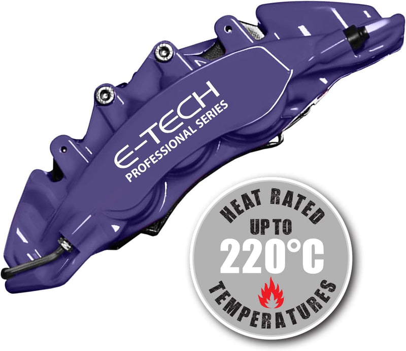 E‑Tech Brake Caliper Paint Kit – Professional High Temperature 220°C-Violet