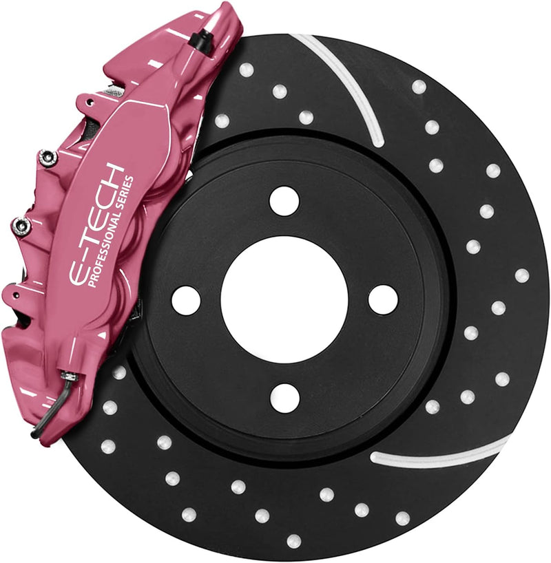 E‑Tech Brake Caliper Paint Kit – Professional High Temperature 220°C-Pink