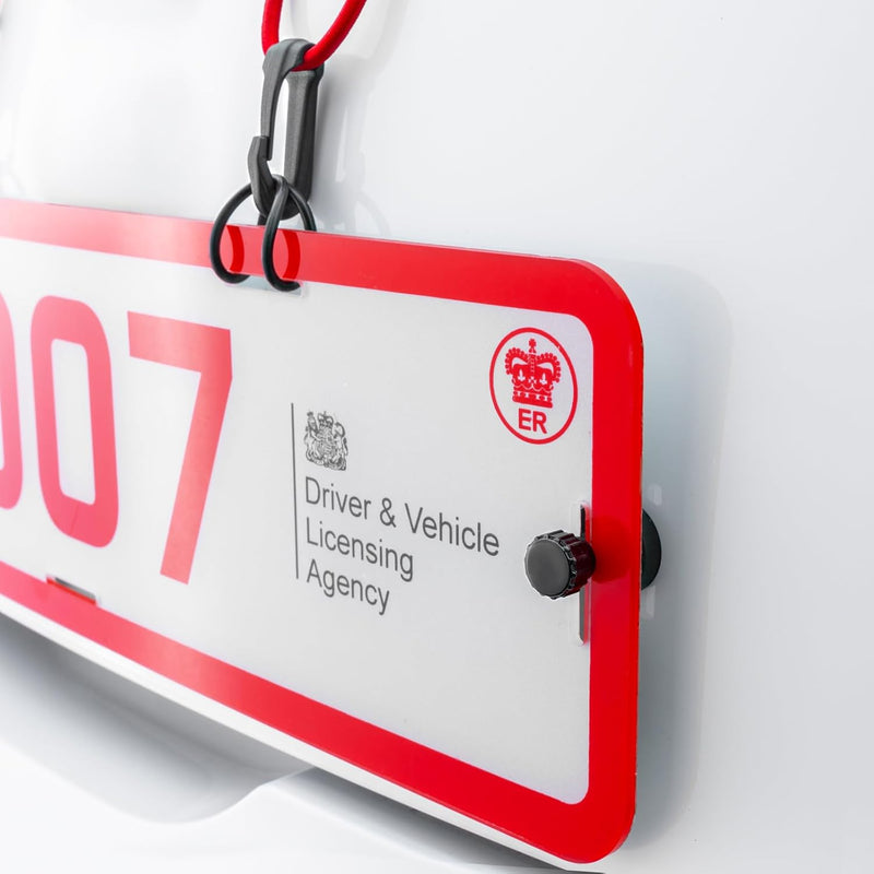 Trade Plate Holders Multi-Purpose for Vans & Trucks or Cars with No Rear Plates – Ideal If Front Plate Has No Exposed Lip