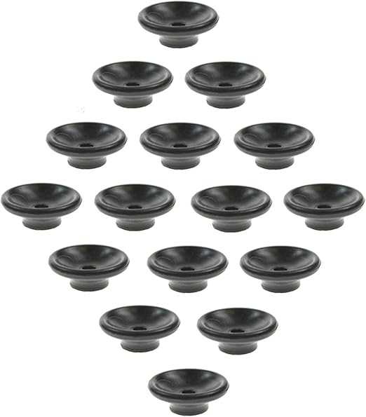 Trailer Cover Tie Down Button Hook Cleats – Plastic Fixing Buttons-16 Pack