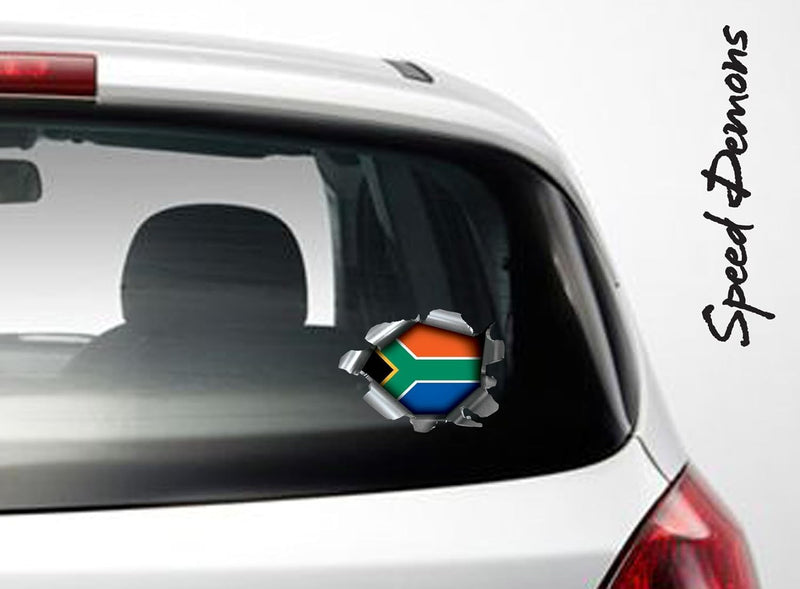 Speed Demons Flag Sticker – Self Adhesive Graphic-South Africa-Standard