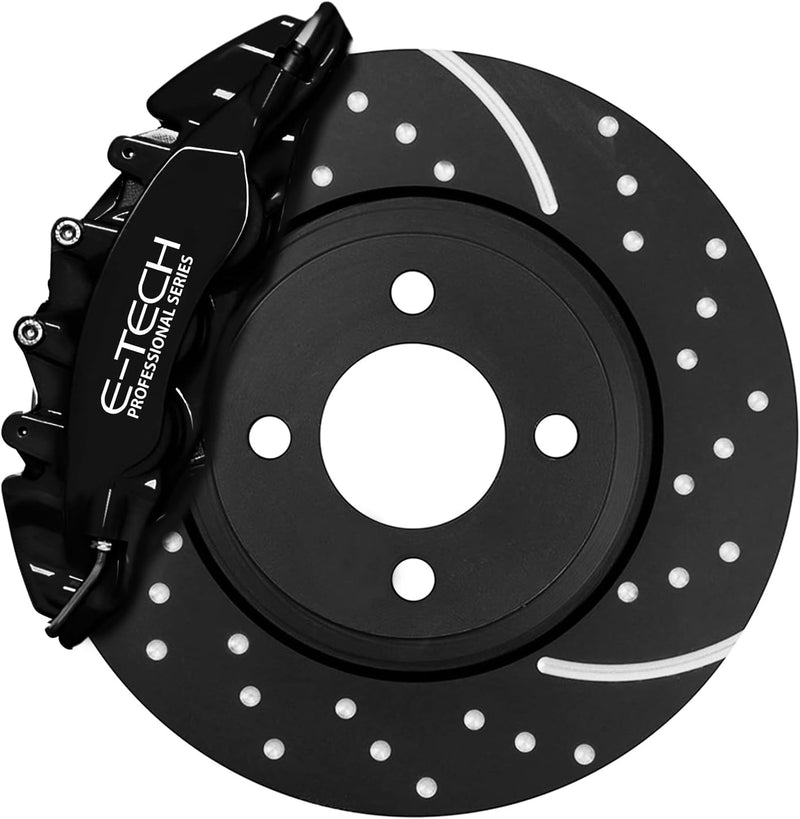 E‑Tech Brake Caliper Paint Kit – Professional High Temperature 220°C-Black