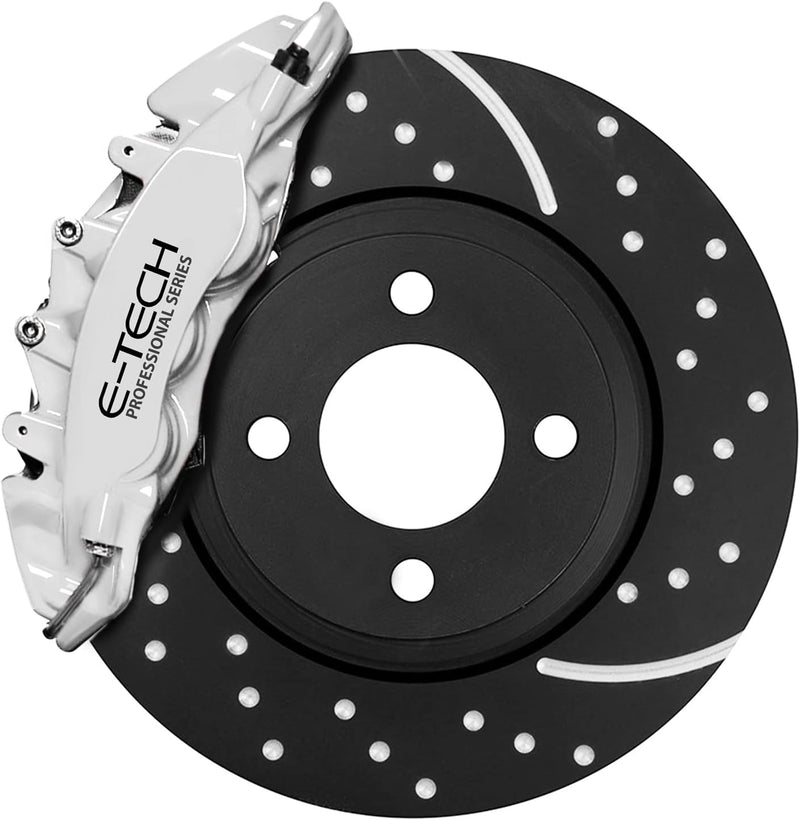 E‑Tech Brake Caliper Paint Kit – Professional High Temperature 220°C-Sports White