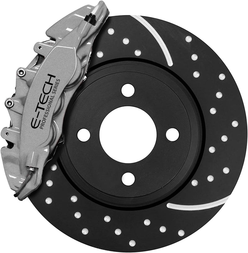 E‑Tech Brake Caliper Paint Kit – Professional High Temperature 220°C-Silver