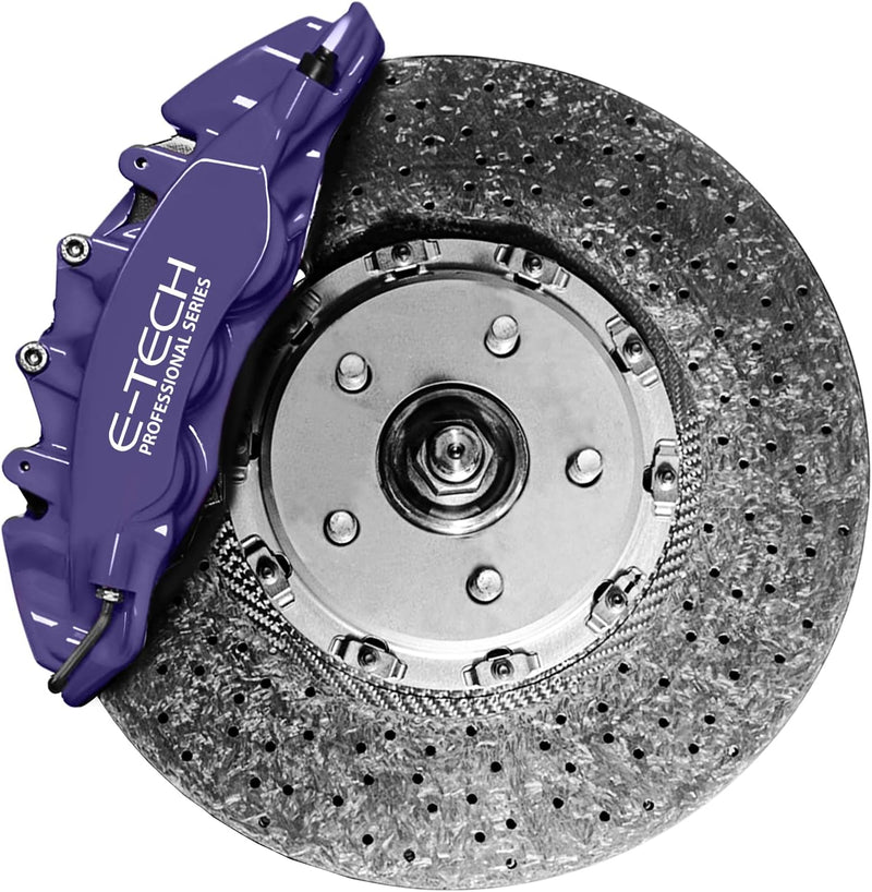 E‑Tech Brake Caliper Paint Kit – Professional High Temperature 220°C-Violet