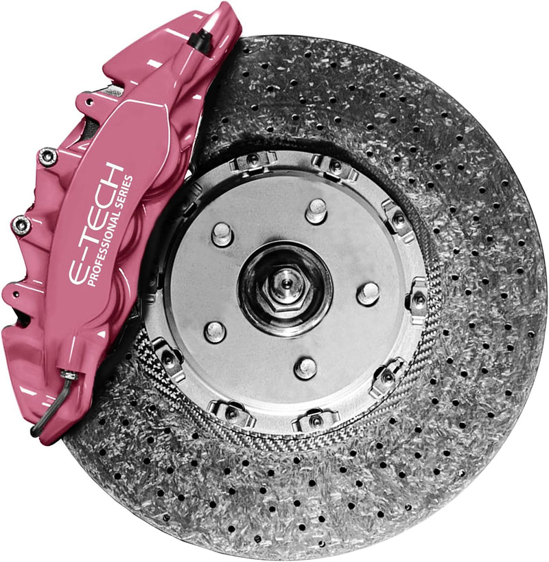 E‑Tech Brake Caliper Paint Kit – Professional High Temperature 220°C-Pink