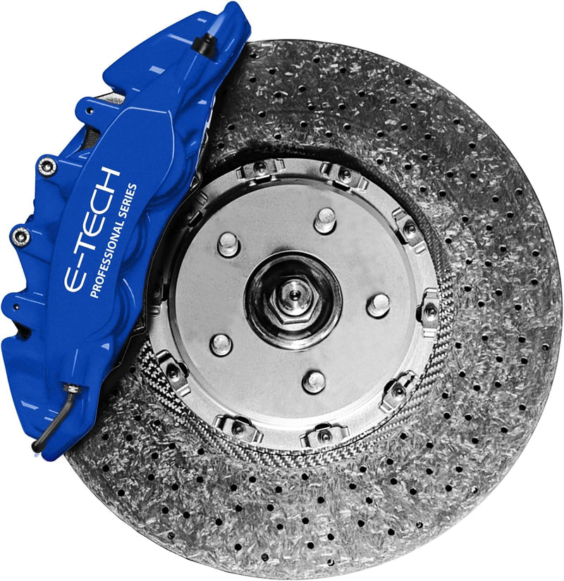 E‑Tech Brake Caliper Paint Kit – Professional High Temperature 220°C-Gloss Cobalt Blue