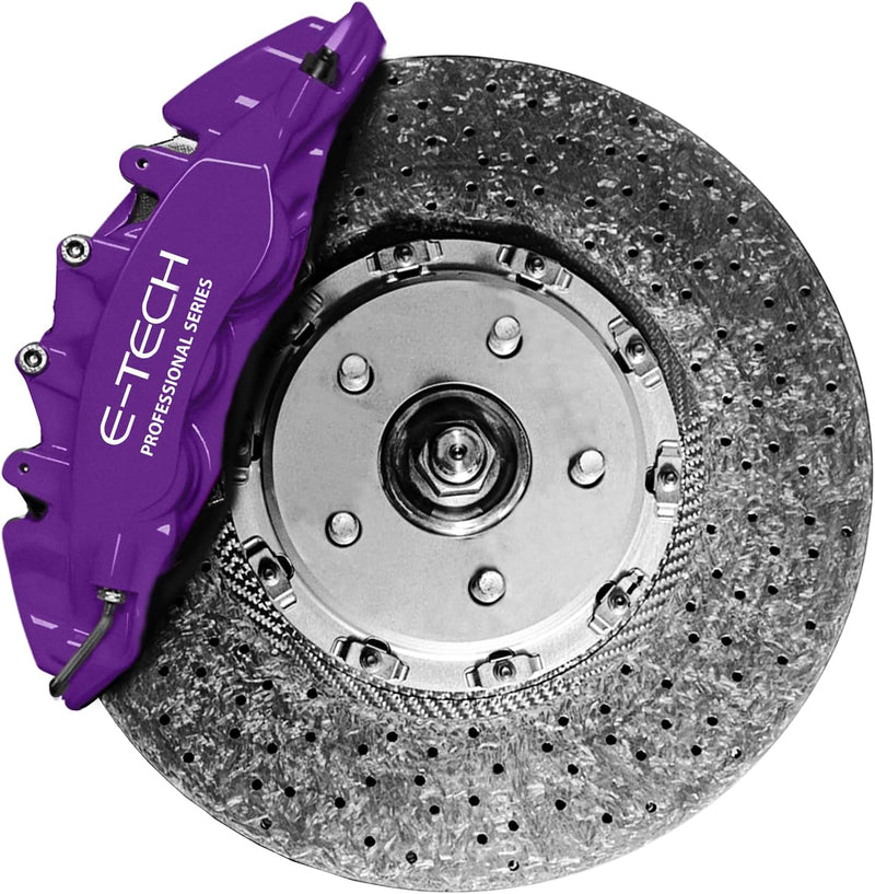 E‑Tech Brake Caliper Paint Kit – Professional High Temperature 220°C-Gloss Purple