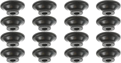 Trailer Cover Tie Down Button Hook Cleats – Plastic Fixing Buttons-16 Pack