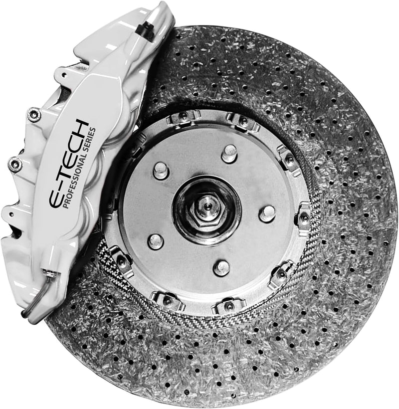 E‑Tech Brake Caliper Paint Kit – Professional High Temperature 220°C-Sports White