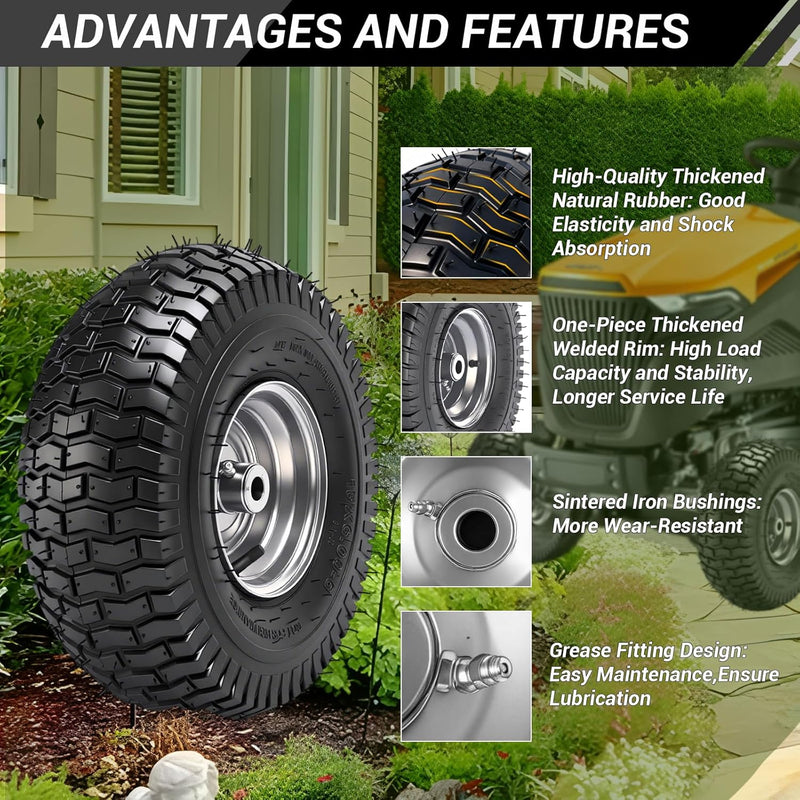 Kenda K383 6 Inch Turf Tyre 15x6.00-6
