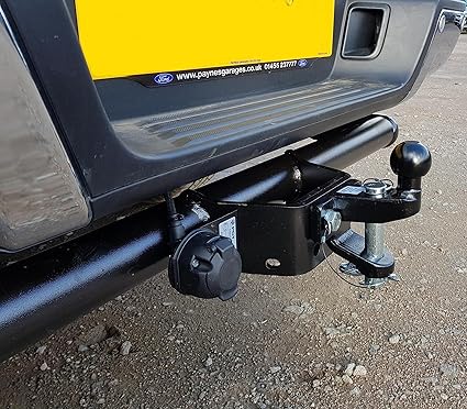 50mm Ball & Pin Hitch – Heavy Duty Towball Assembly-Black