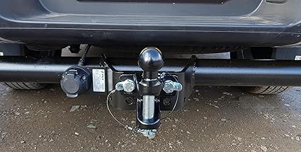 50mm Ball & Pin Hitch – Heavy Duty Towball Assembly-Black