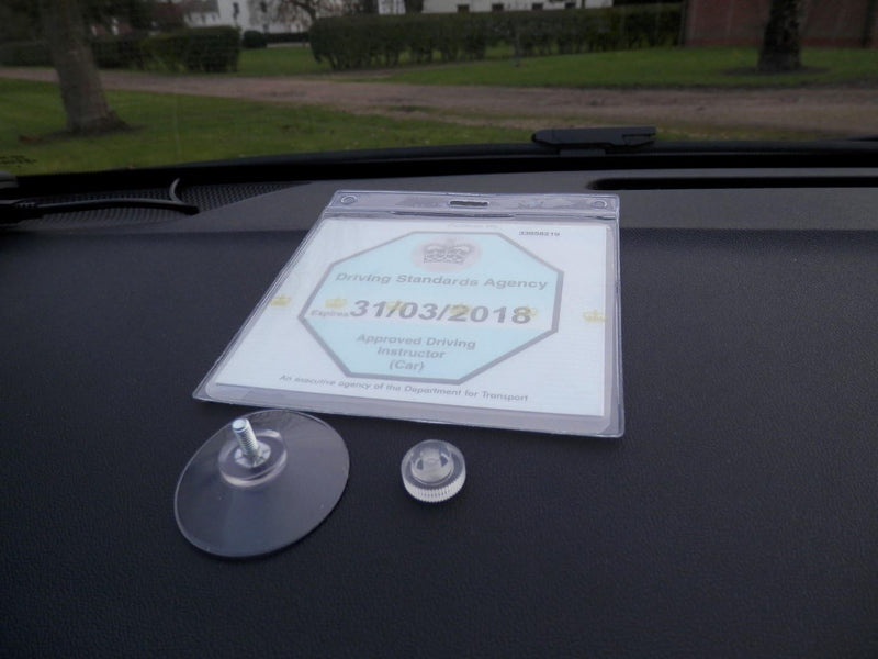 ADI Badge Holder Wallet With Windscreen Suction Cup
