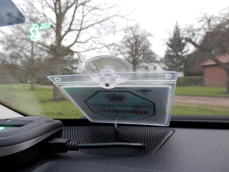 ADI Badge Holder Wallet With Windscreen Suction Cup