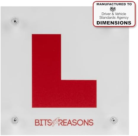 Professional Grade Suction Cup L Plate – Single