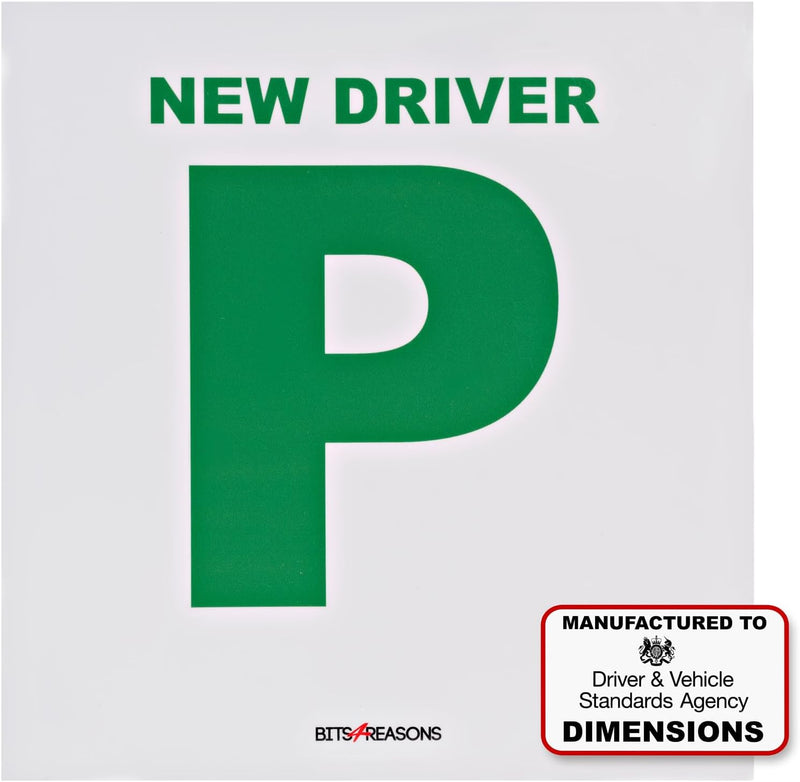 Heavy Duty Magnetic P Plates Pair