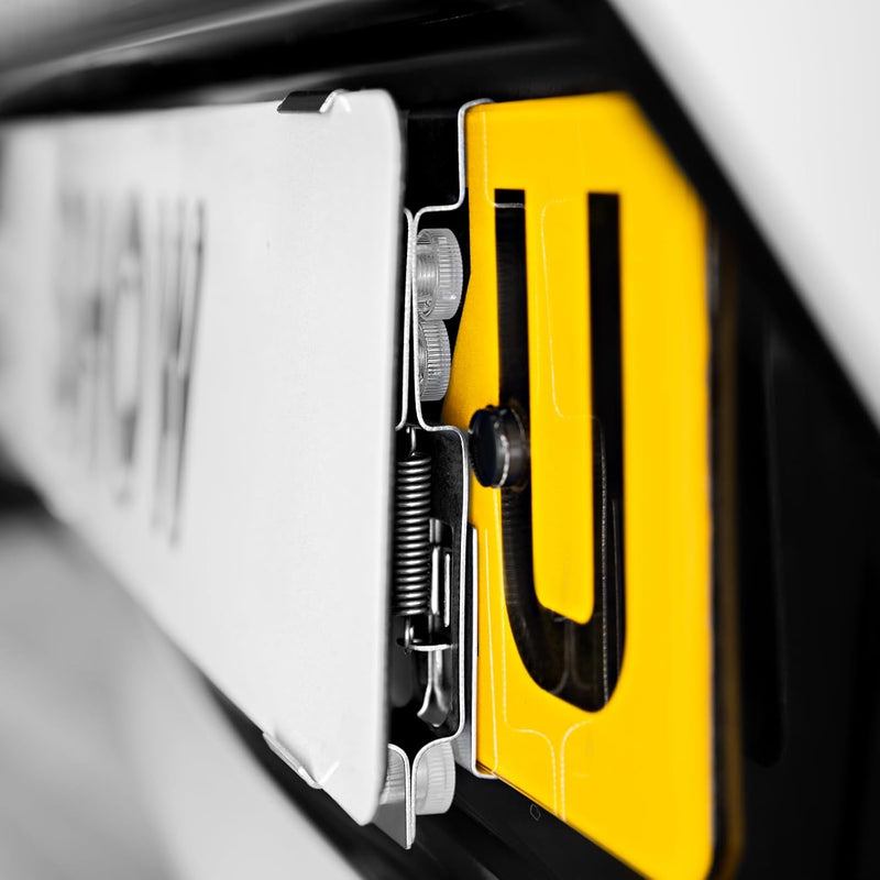 Showroom Number Plate Holder – Display Mount