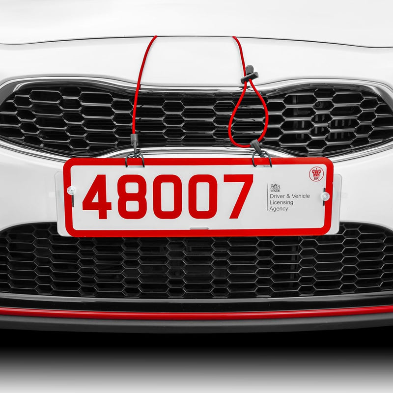 Trade Plate Holder for Vans/Trucks – Ideal When Front Lip Isn’t Exposed