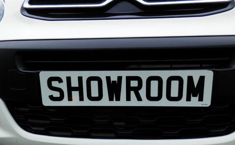 Showroom Number Plate Suction Cups – 35mm Low Profile (Pair)