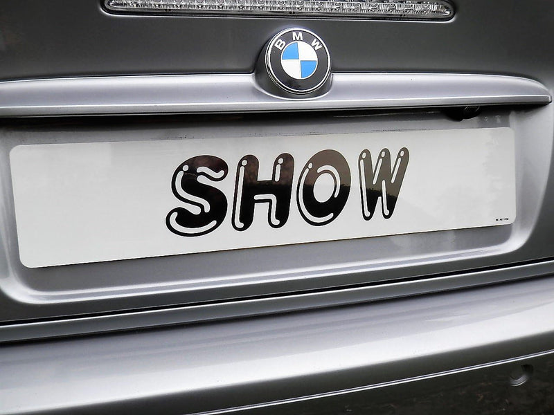 Showroom Number Plate Suction Cups – 35mm Low Profile (Pair)