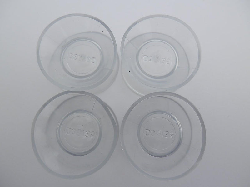 Showroom Number Plate Suction Cups – 35mm Low Profile (Pair)