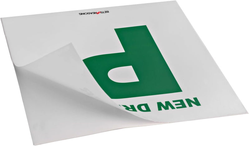Professional Self Adhesive Removable P Plates – Pair