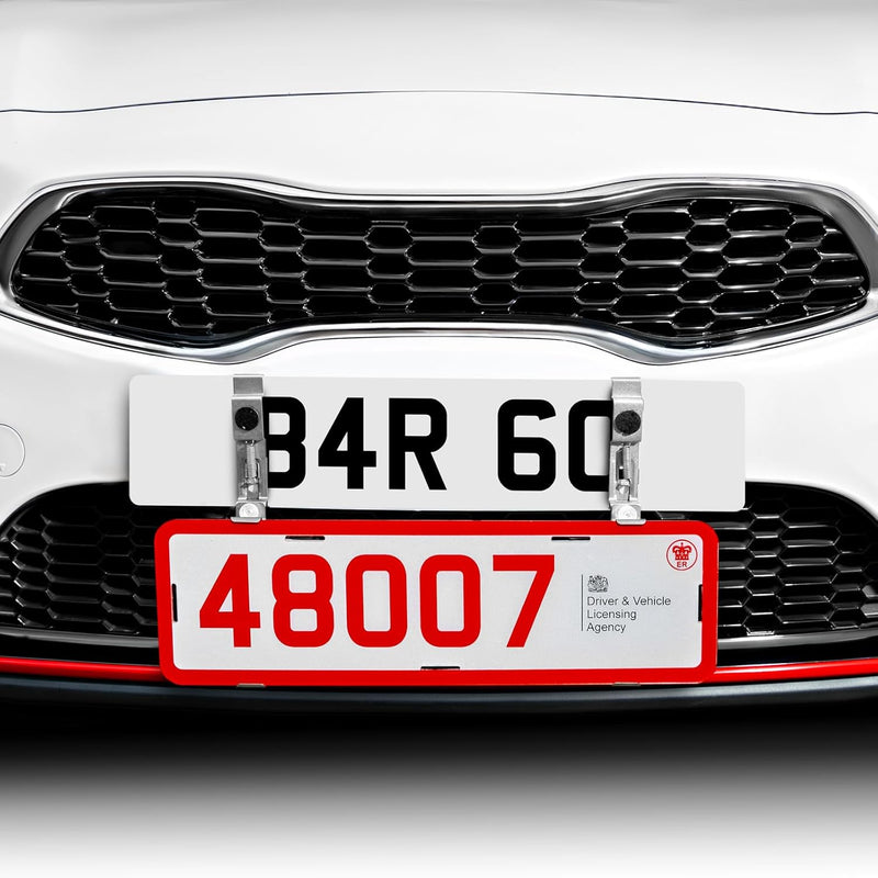 Trade Plate Holder Kit – Allows Original Plate to Remain Visible