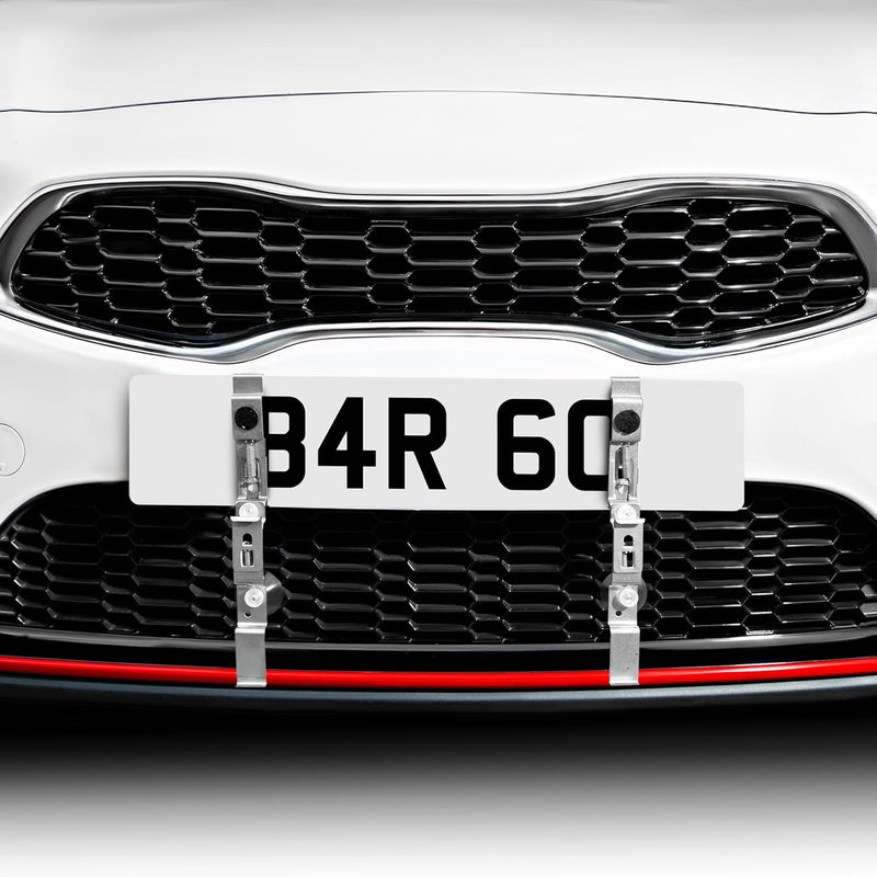 Trade Plate Holder Kit – Allows Original Plate to Remain Visible