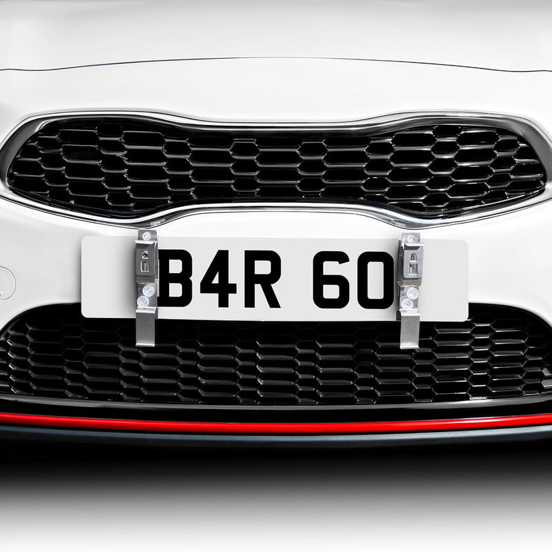 Trade Plate Holder Kit – Allows Original Plate to Remain Visible