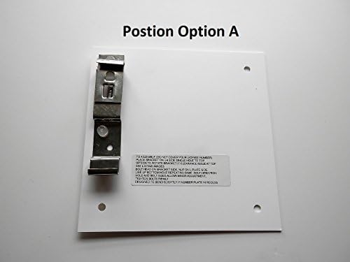 Professional Clip On L Plate – 110mm Number Plate Fit
