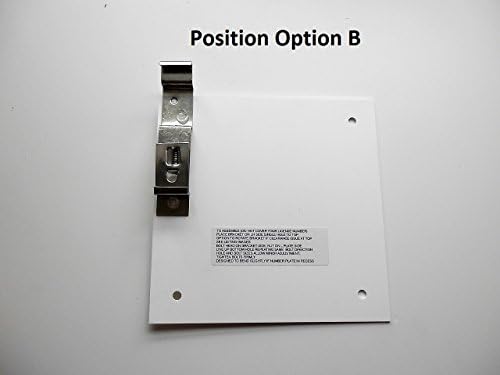 Professional Clip On L Plate – 110mm Number Plate Fit