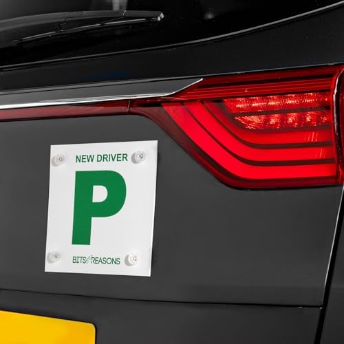 Rigid L Plate with P Plate Reverse – Pair (1.5mm Polycarbonate)