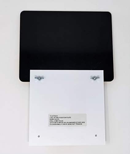 Rear Easy Fit Rigid L Plate – Single (Motorbike Compatible)