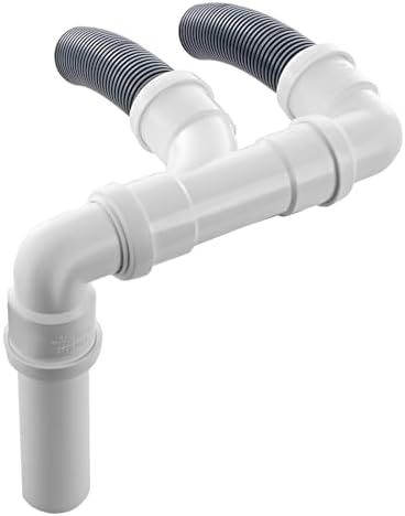 Twin Caravan Waste Water Outlet Pipe System Adaptor – FloPlast Fittings