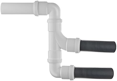 Twin Caravan Waste Water Outlet Pipe System Adaptor – FloPlast Fittings